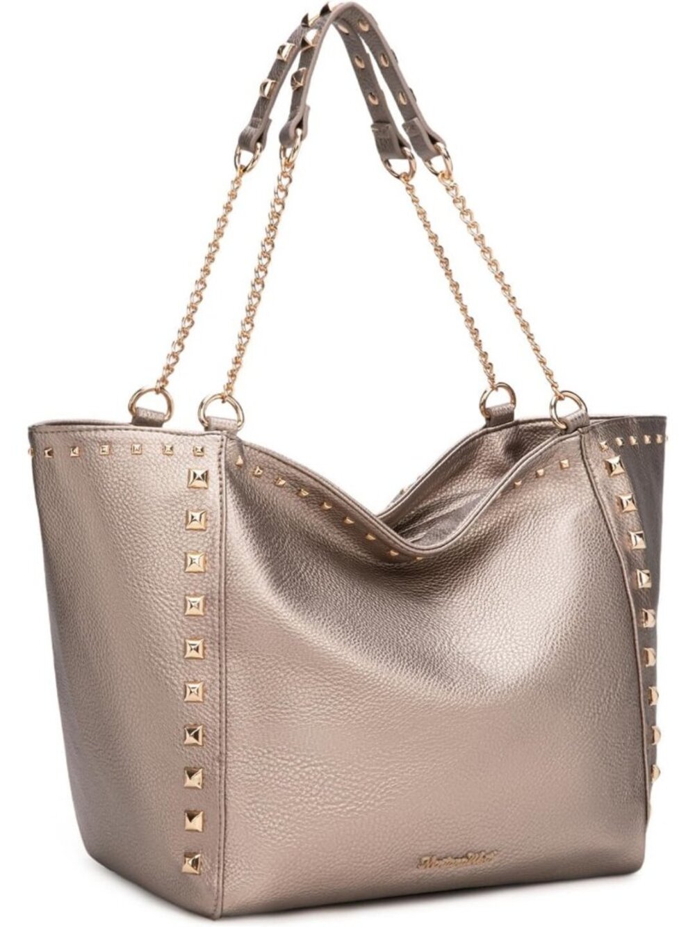 Oversized Women's Tote Bag with Chain, Stylish Shoulder Purse, Large Handbag